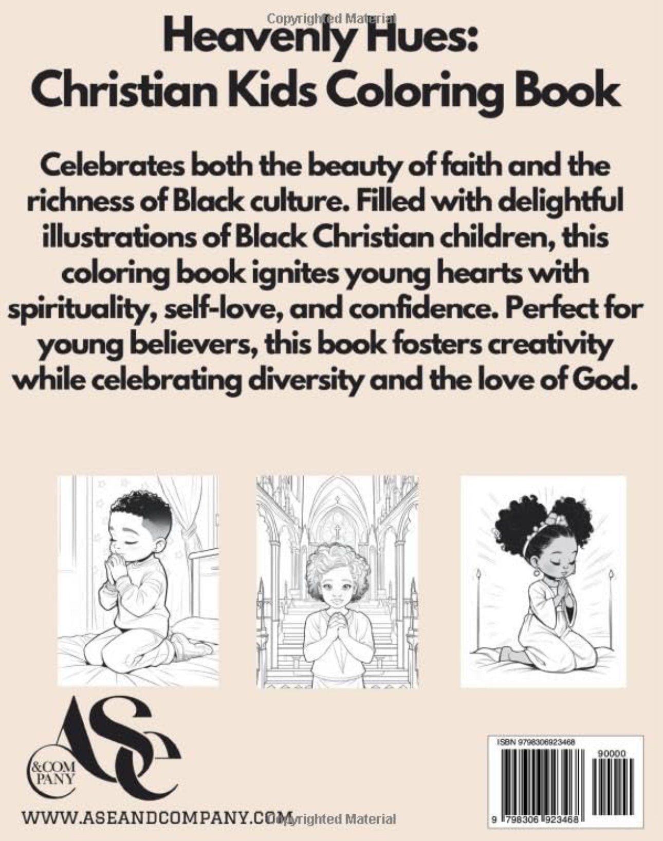 Heavenly Hues: Christian Kids Coloring Book
