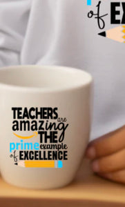 Teachers are Amazing! Inspirational Motivational Gifts For teachers, librarian, principals  Coffee Tea Lover Mug 15oz