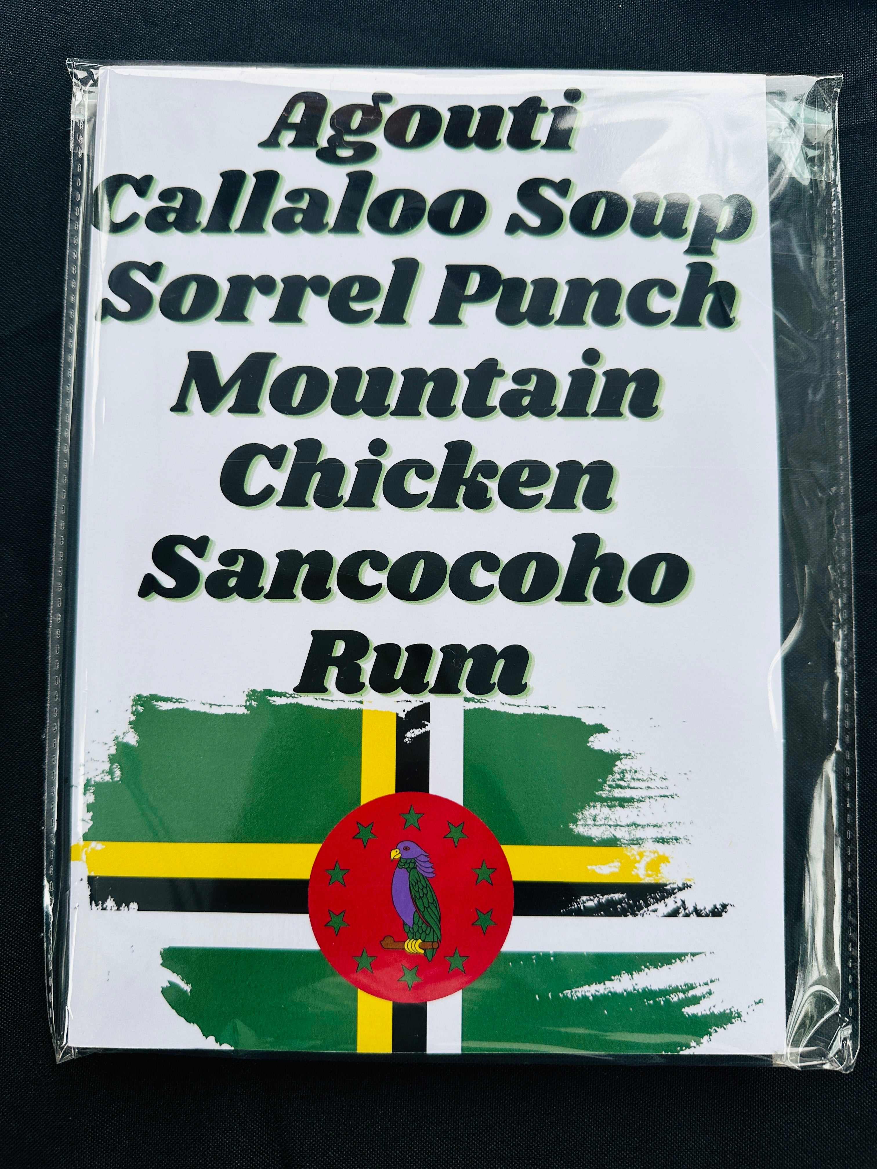 Caribbean Foodie Lined Notebook Journal