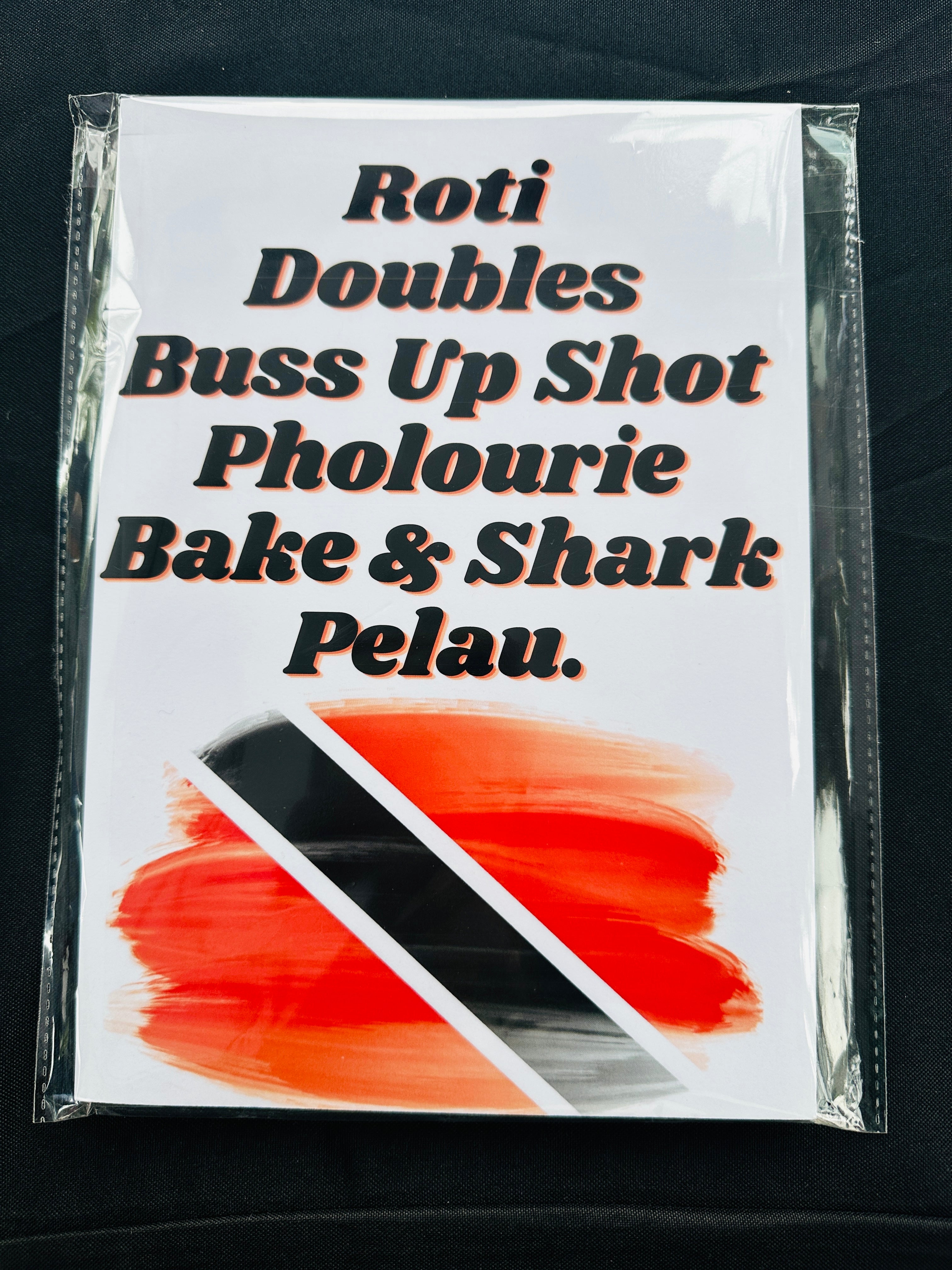 Caribbean Foodie Lined Notebook Journal