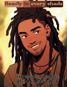 Expressions of Excellence: Black Men Coloring Book