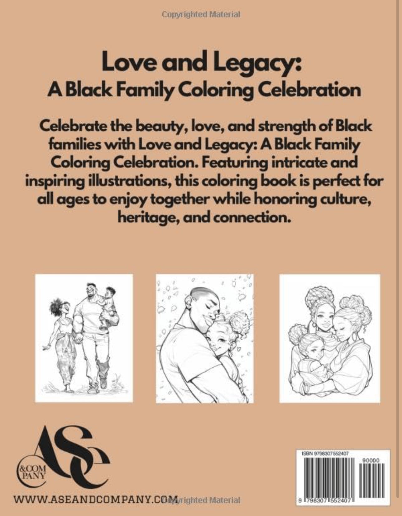 Love and Legacy: A Black Family Coloring Celebration