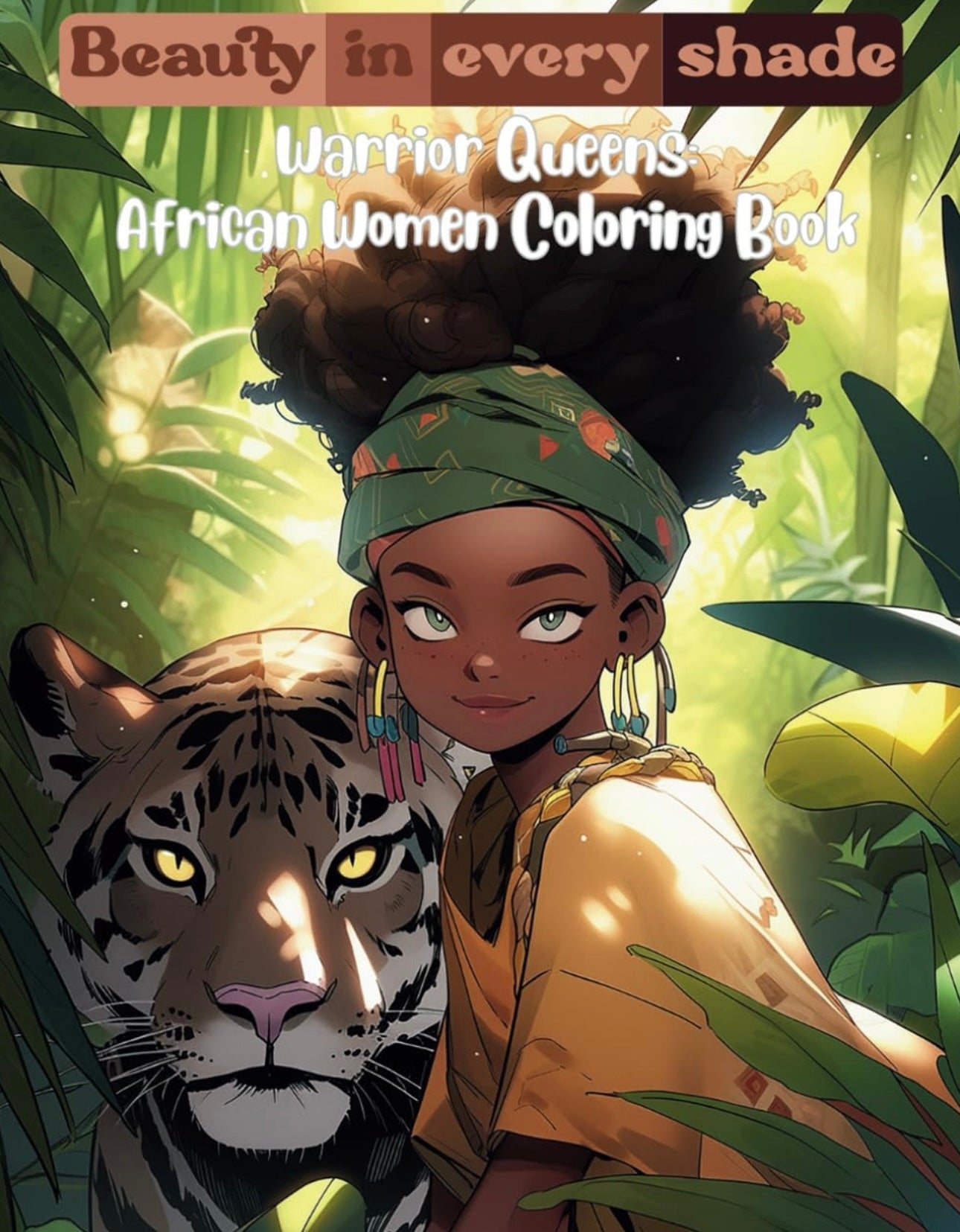 Warrior Queens: African Women Coloring Book