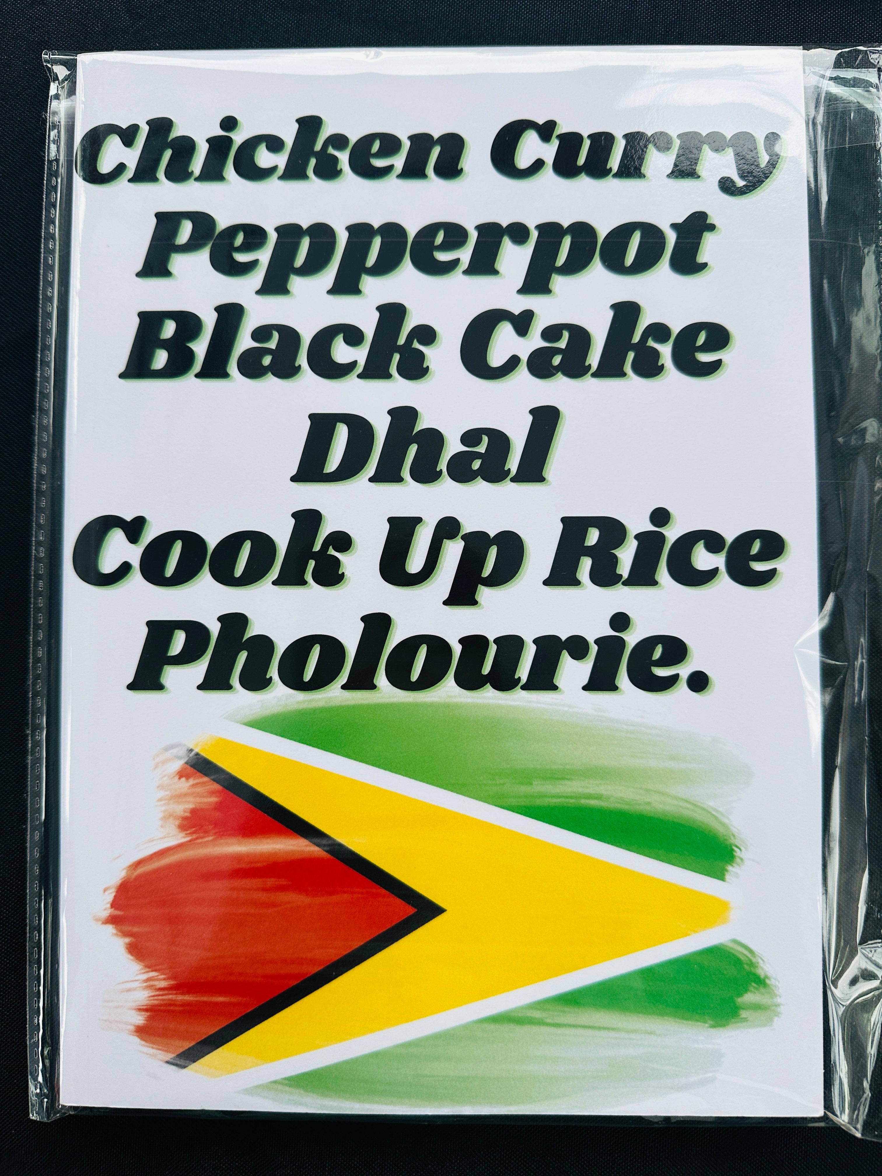 Caribbean Foodie Lined Notebook Journal