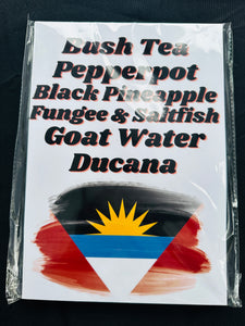 Caribbean Foodie Lined Notebook Journal