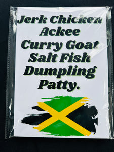 Caribbean Foodie Lined Notebook Journal
