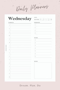 Undated Weekly Planner for 6 months