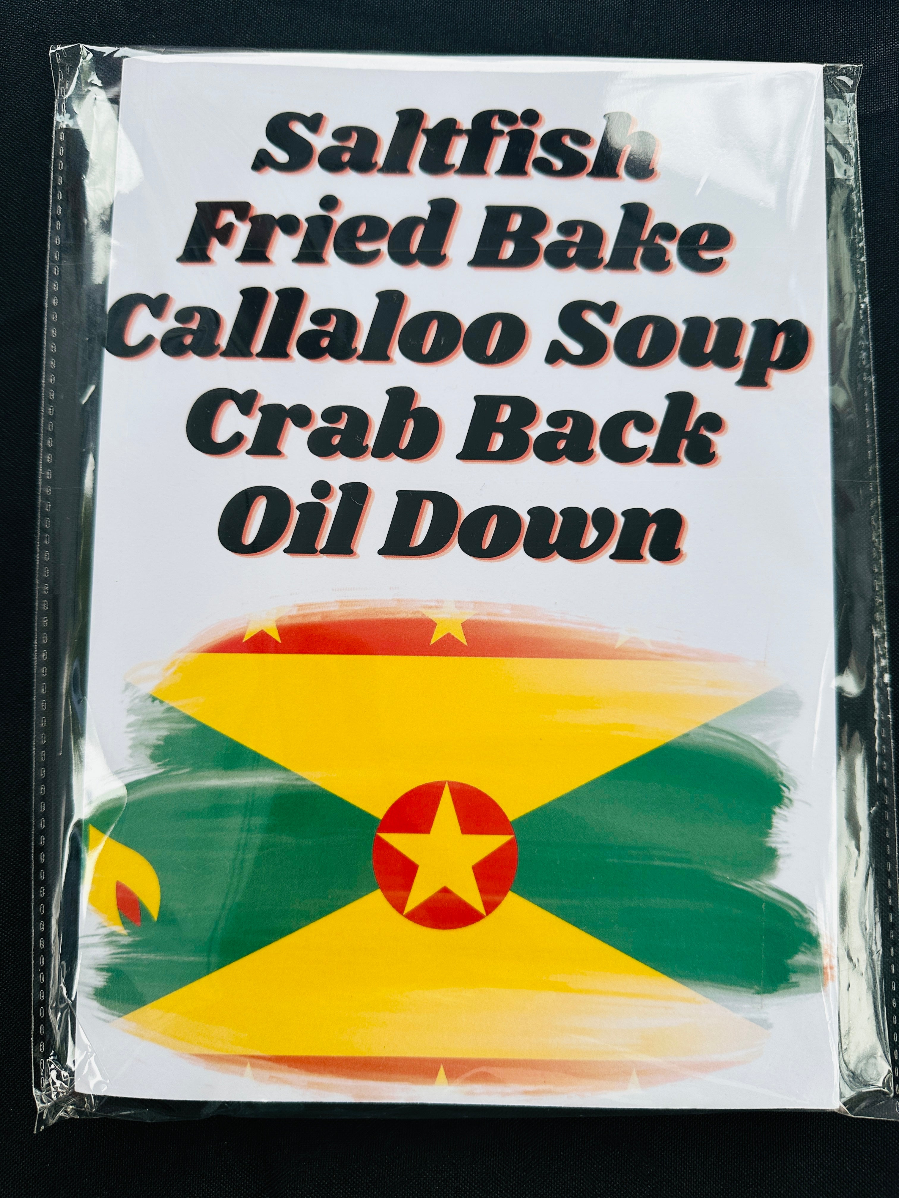 Caribbean Foodie Lined Notebook Journal