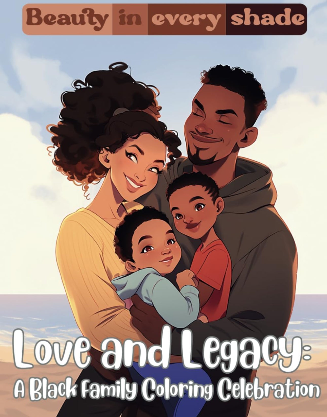 Love and Legacy: A Black Family Coloring Celebration