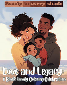 Love and Legacy: A Black Family Coloring Celebration