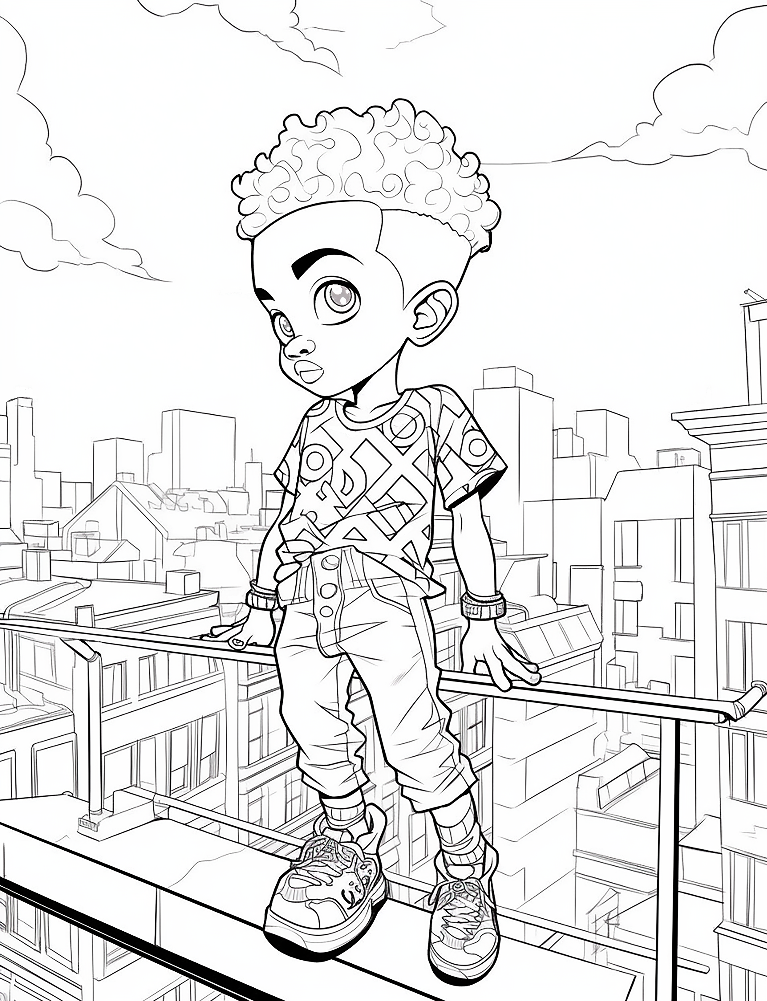 Beauty In Every Shade: Colouring Book For Boys