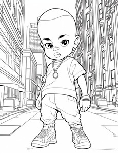 Beauty In Every Shade: Colouring Book For Boys