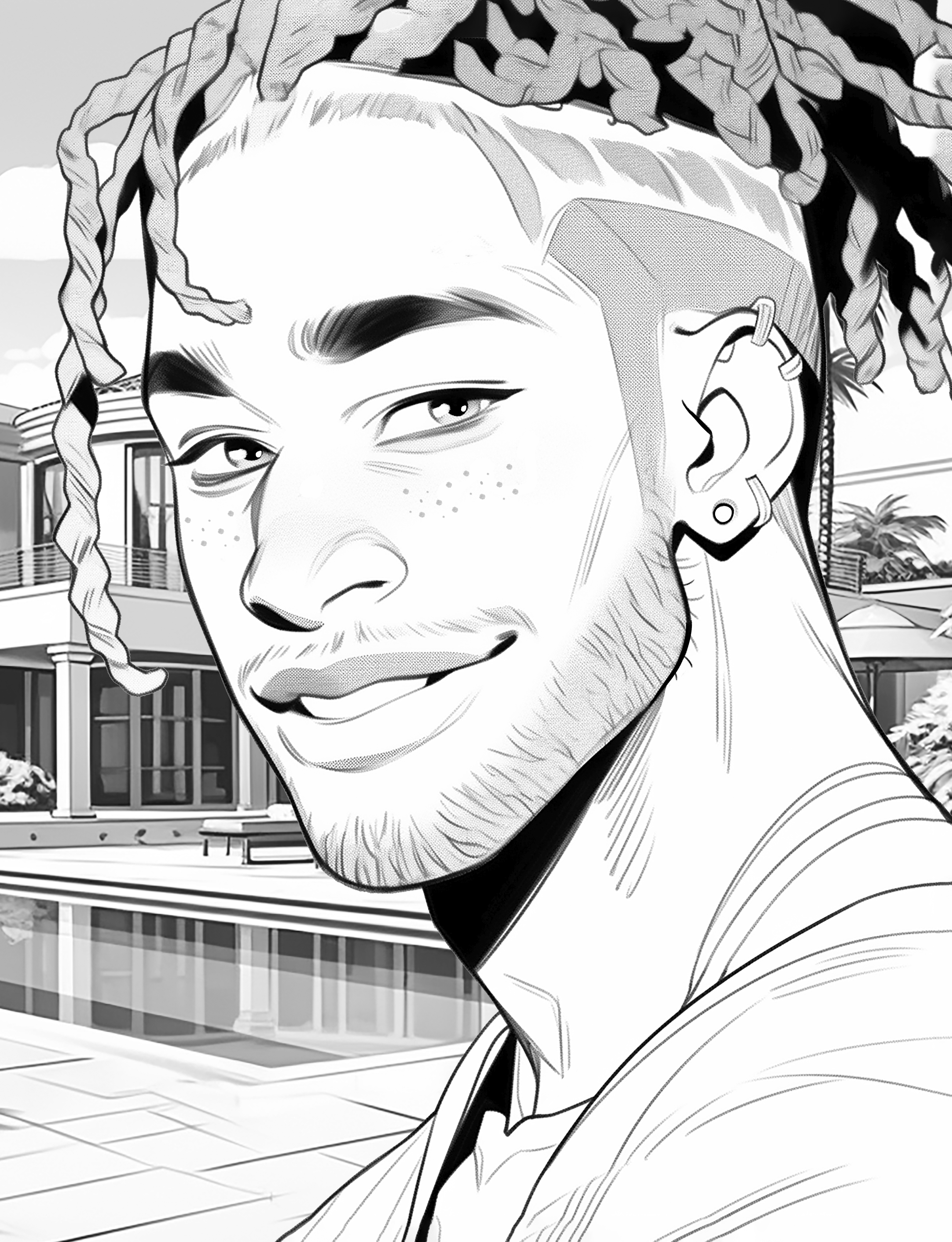 Expressions of Excellence: Black Men Coloring Book