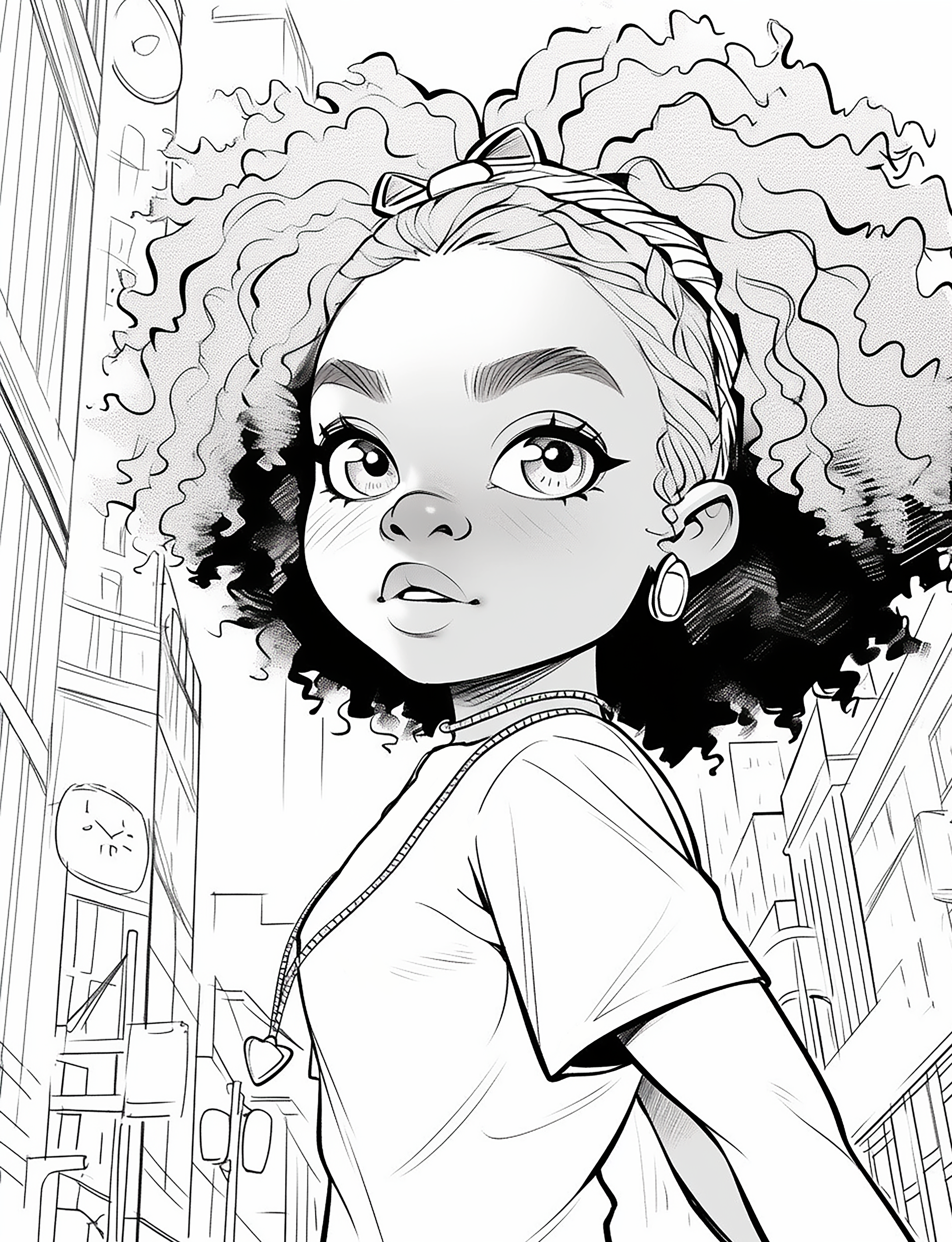 Melanin Magic Moments: Black Kids Coloring Extravaganza