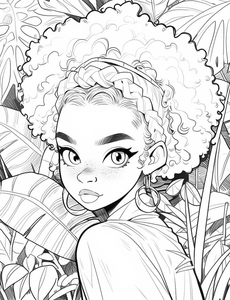 Warrior Queens: African Women Coloring Book