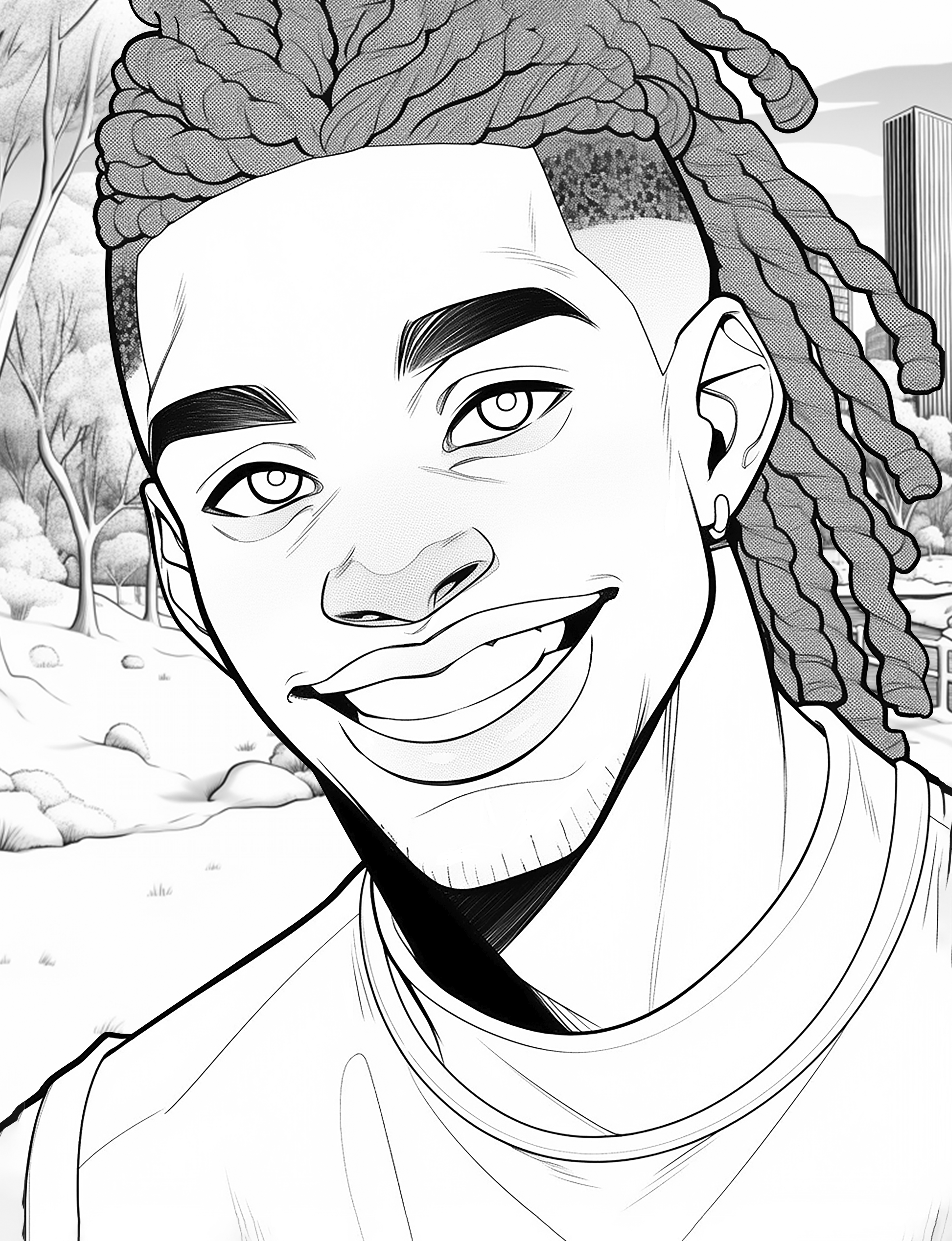 Expressions of Excellence: Black Men Coloring Book