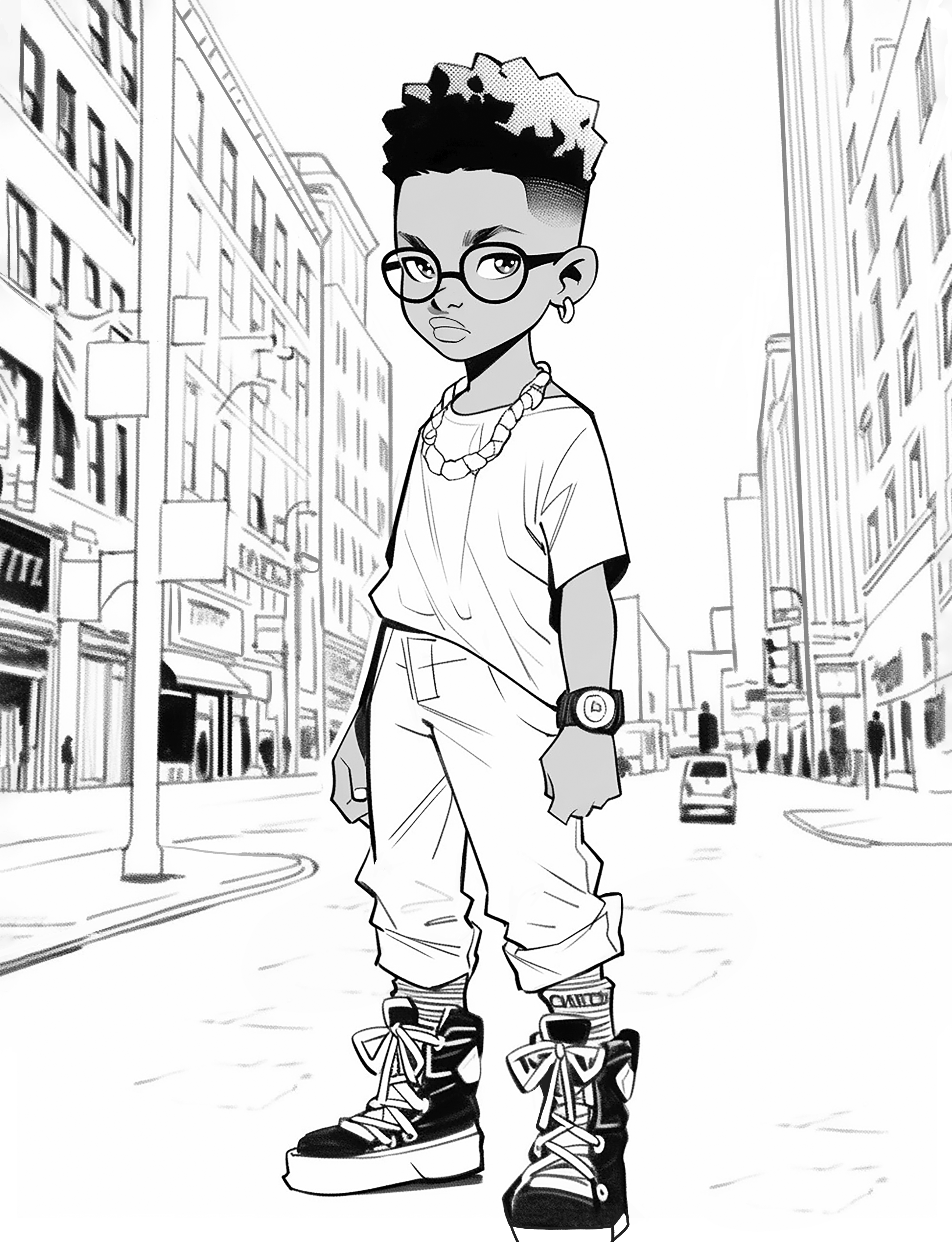Beauty In Every Shade: Colouring Book For Boys