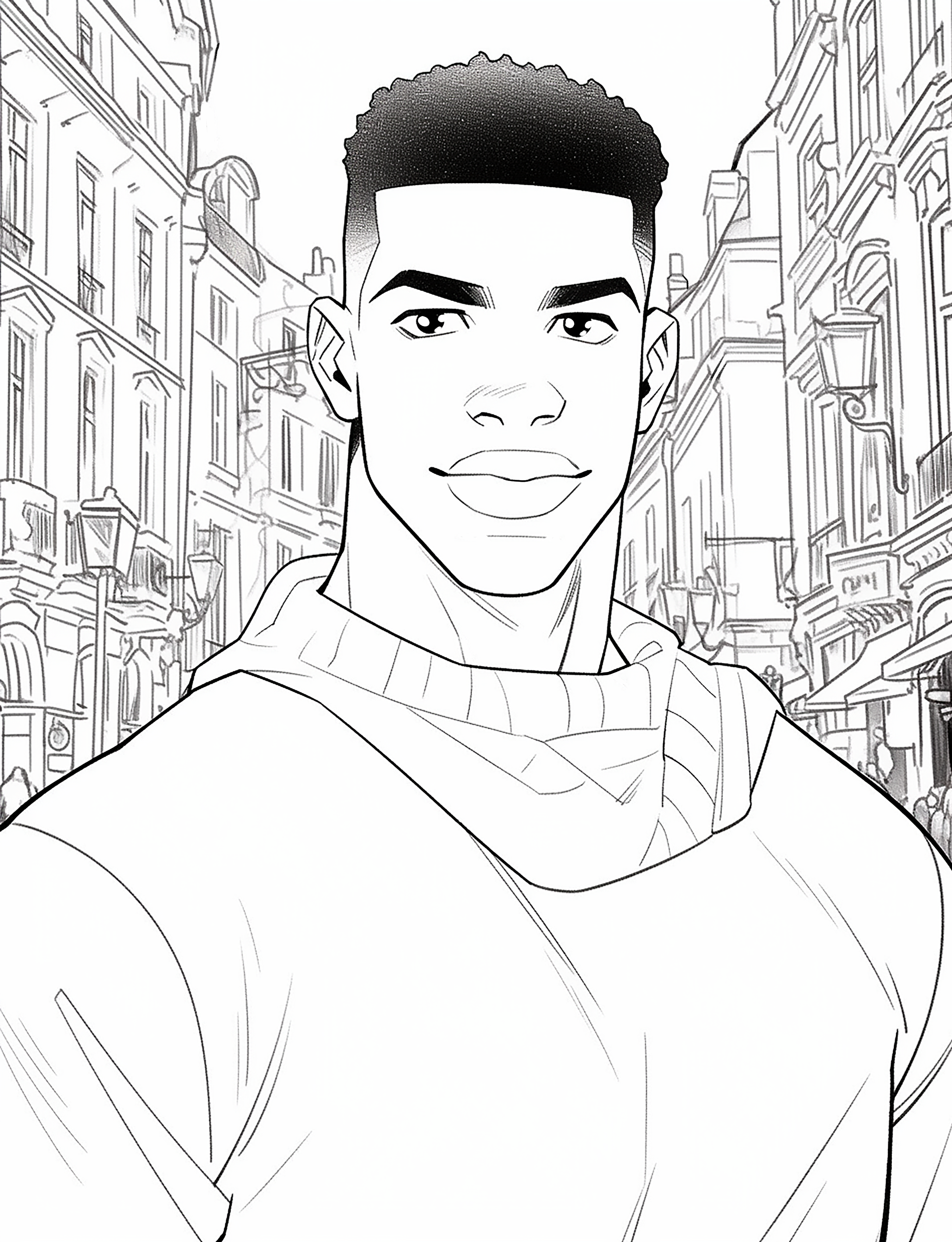 Expressions of Excellence: Black Men Coloring Book