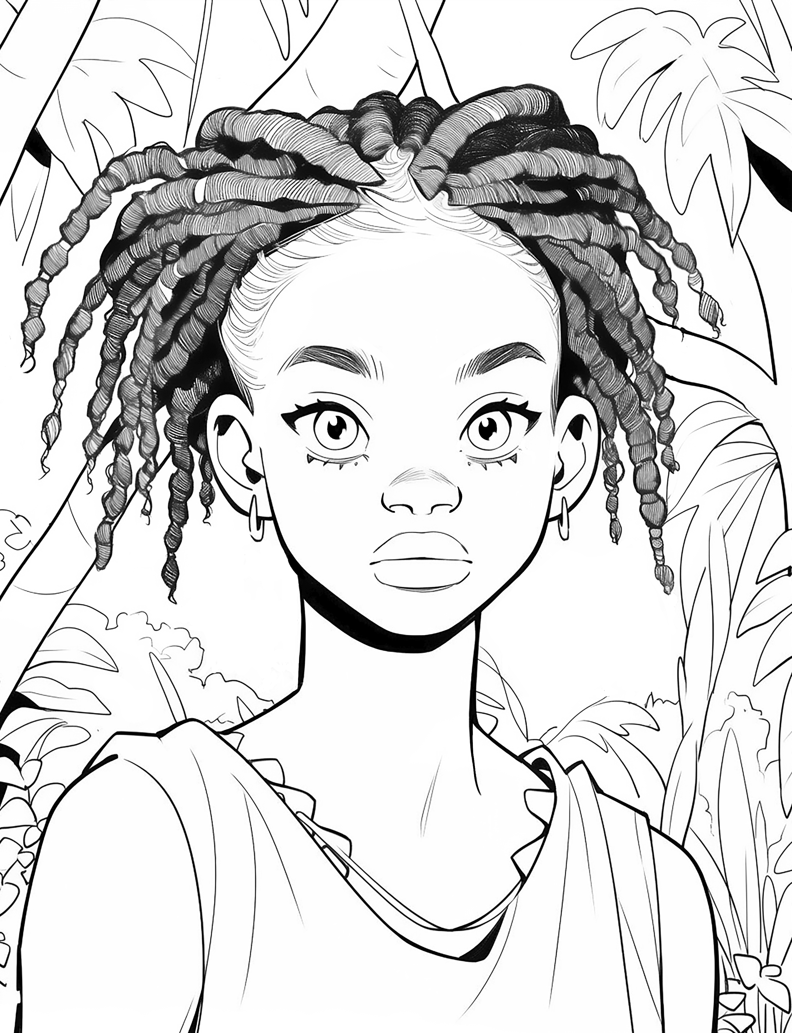 Warrior Queens: African Women Coloring Book