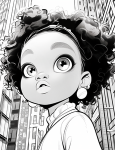 Melanin Magic Moments: Black Kids Coloring Extravaganza