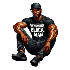 Phenomenal  Black Man Woman Men Keychain
