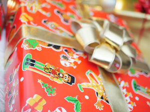 December Melanin Christmas Wrapping Paper