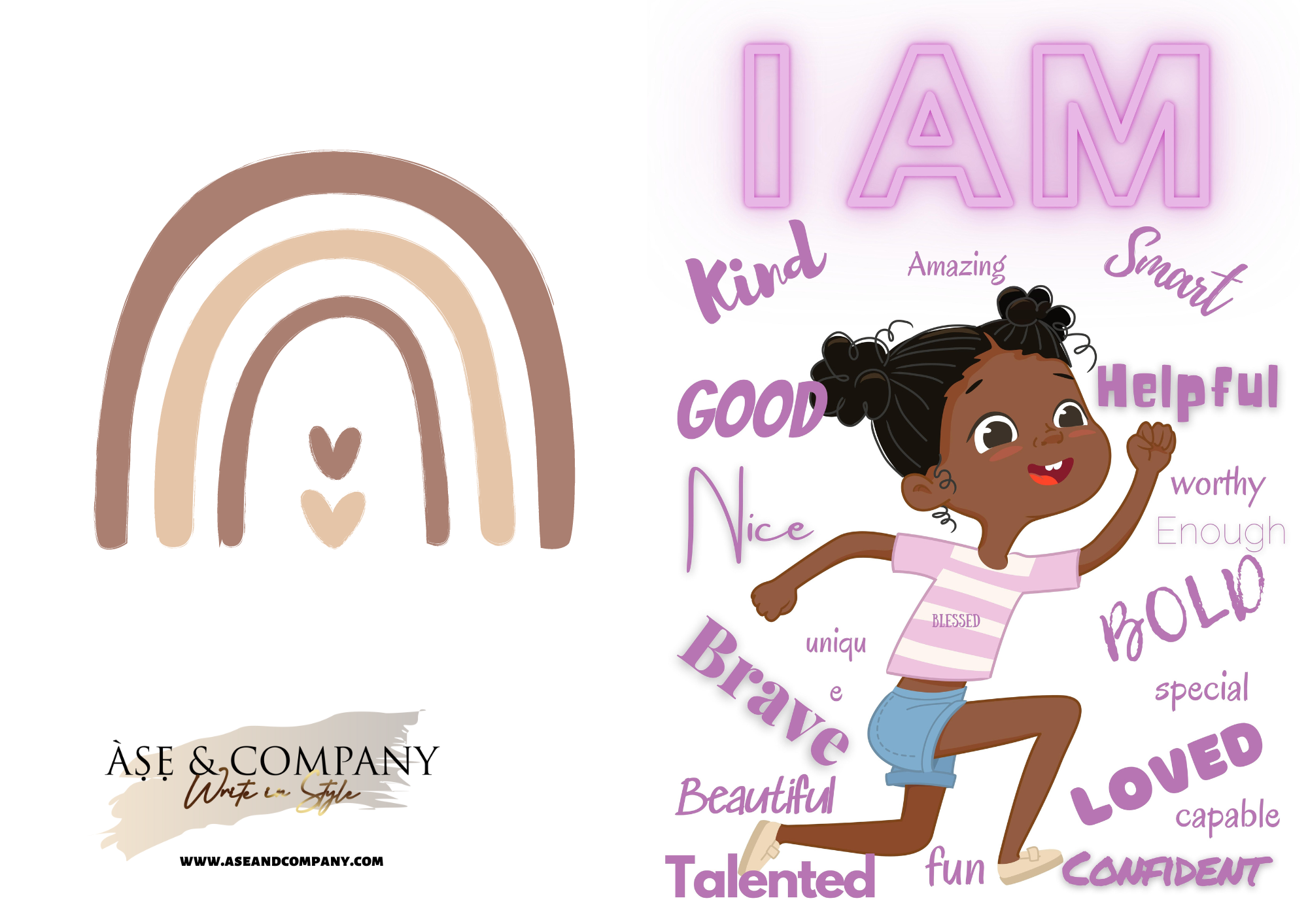 I Am Girl Lined Notebook Journal