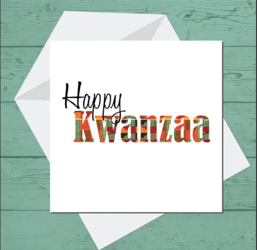 Happy Kwanzaa Greeting Card