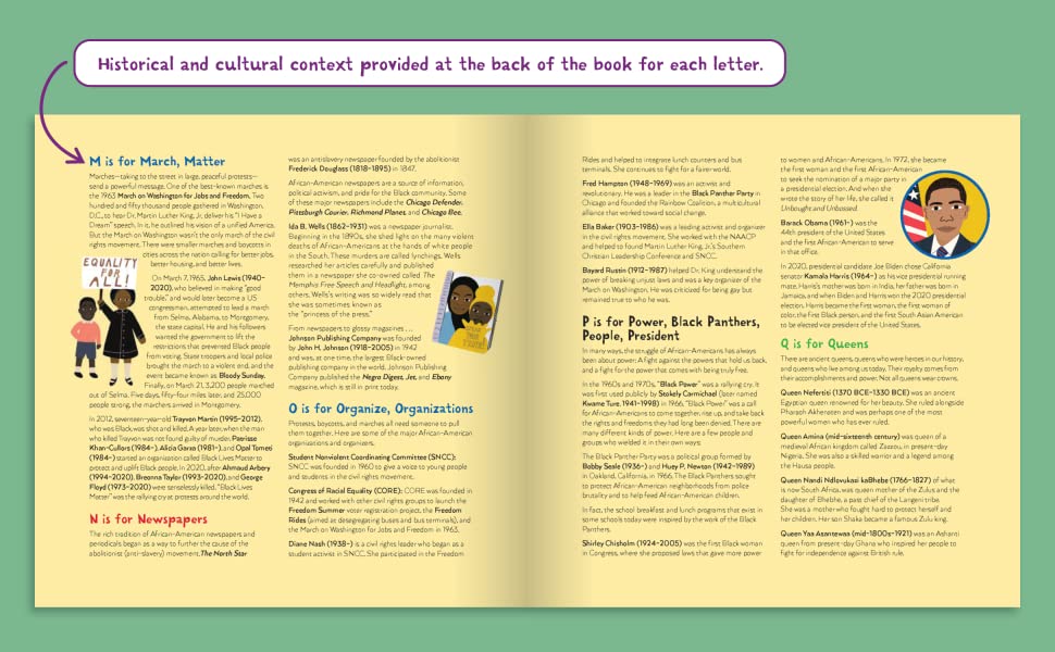 The ABCs of Black History Hardcover