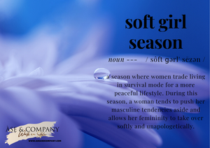 Soft Girl Season Trade Lined Notebook Journals