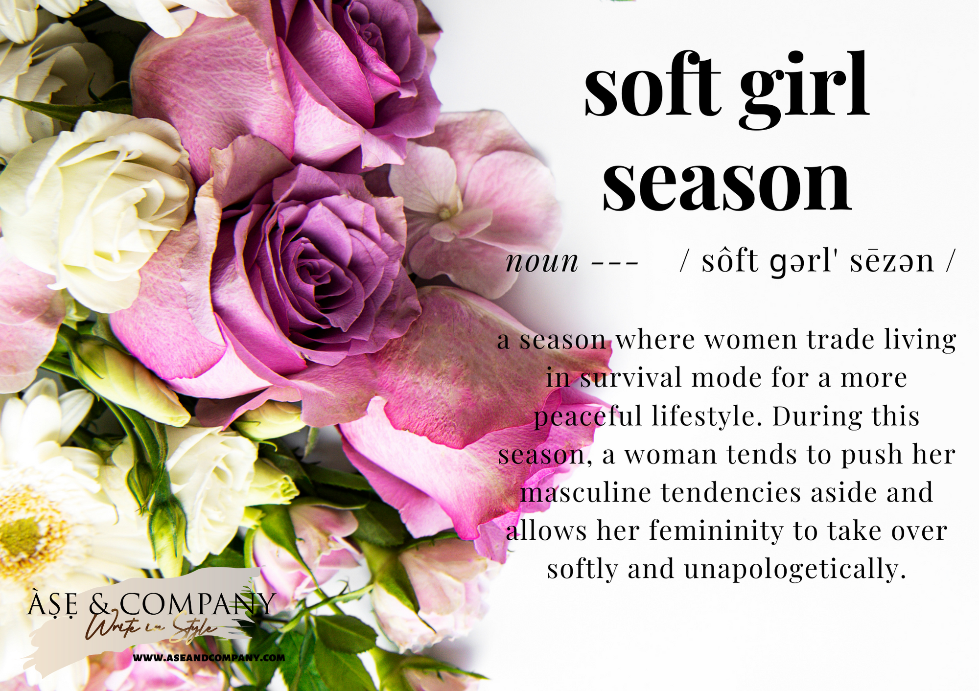 Soft Girl Season Trade Lined Notebook Journals