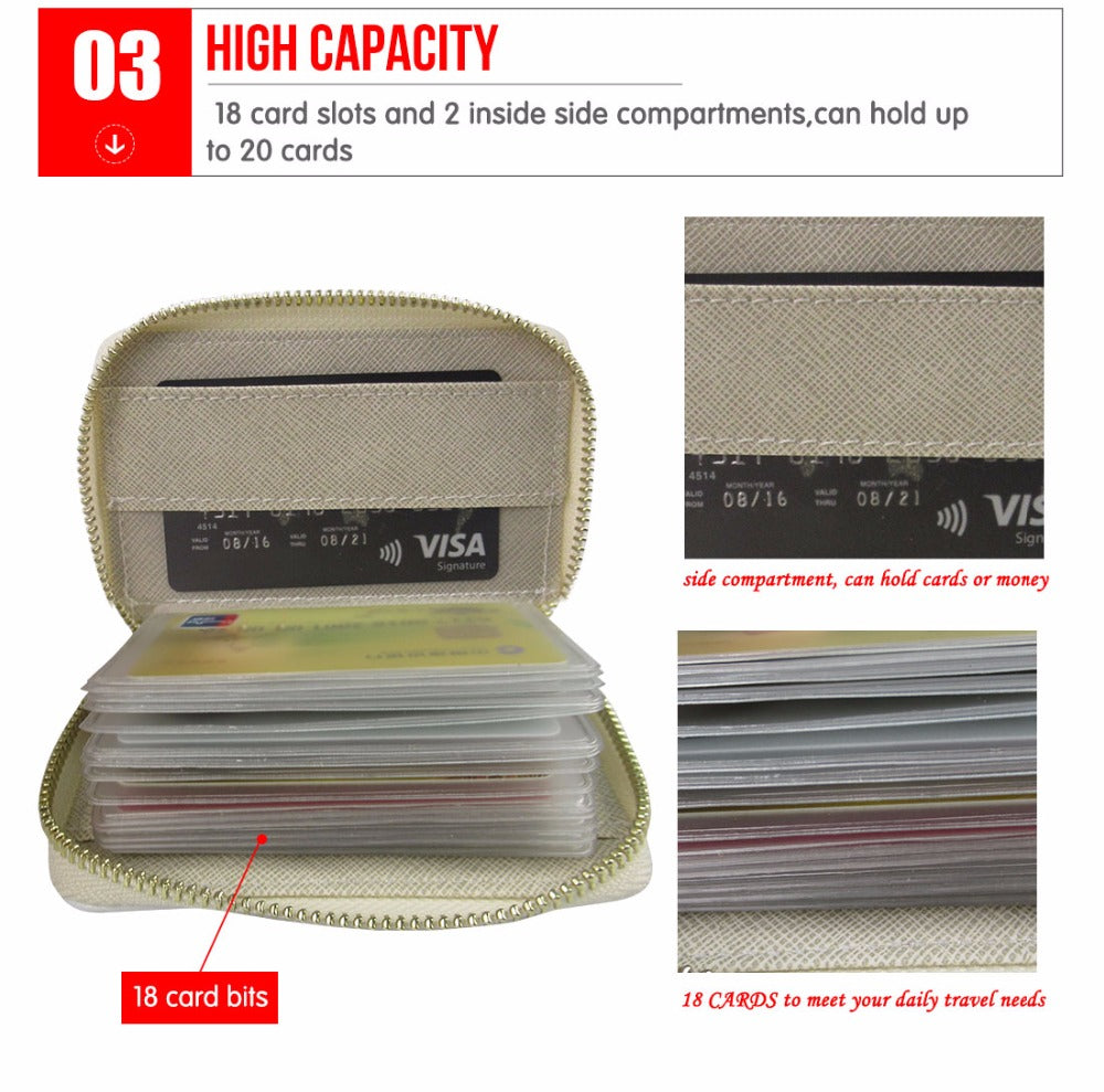 Card Holder Zipper Wallet | Joy Credit Card Holder | Ase And Company ...