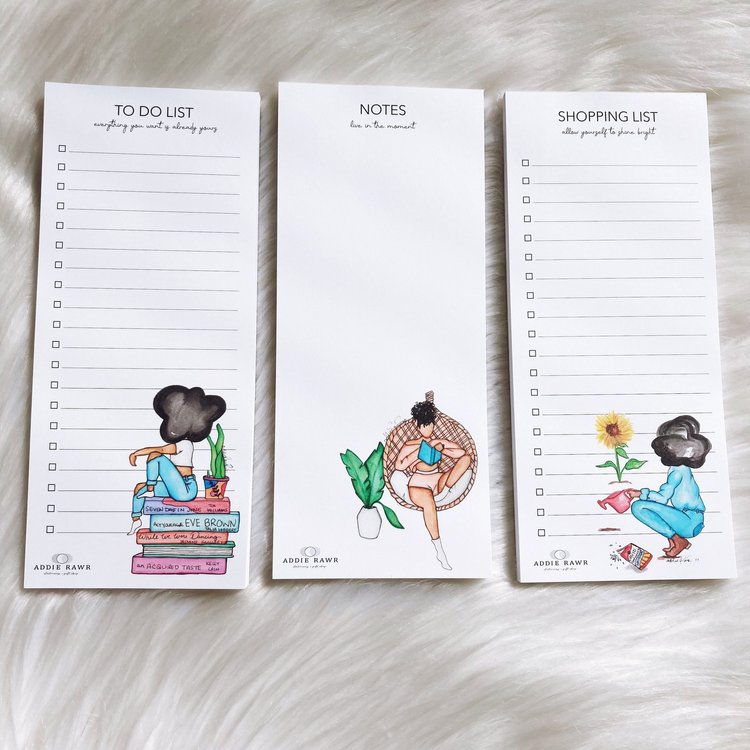 Writing Notepad Journal Notes List Notepad Journal Entry Planner – Àse & Company