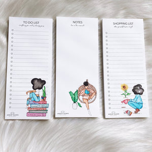 Notes List Notepad Journal Entry Planner