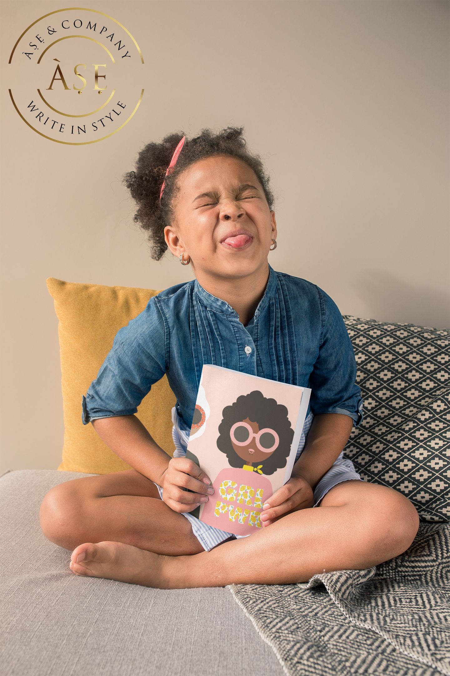 Girl Power Lined Notebook Journals