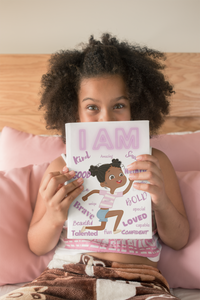 I Am Girl Lined Notebook Journal