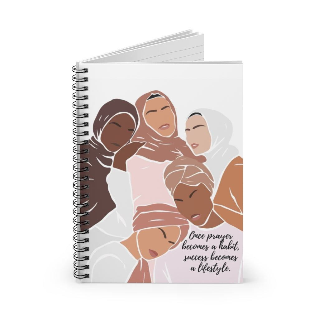 Hardcover Spiral Notebook Journal 