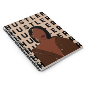 Hustler Boss Ceo Black Queen Spiral Notebook Journal
