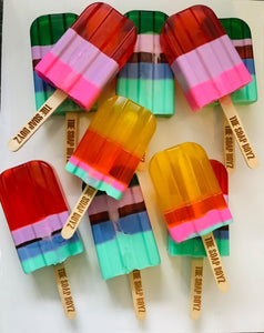 Rainbow Popsicle Kids Soaps