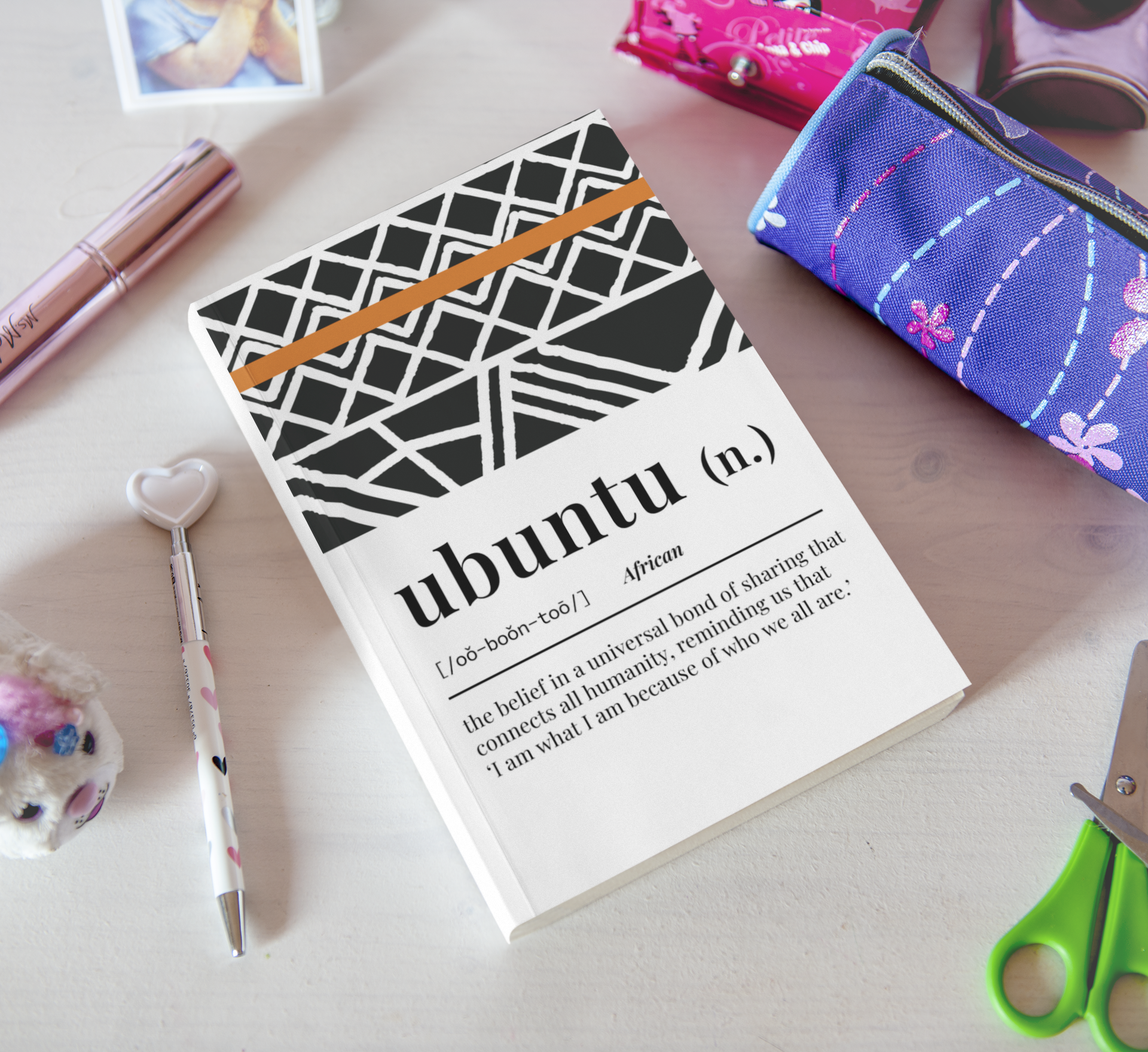 Bulk Order Adjustment Ubuntu African Lined Notebook Journals
