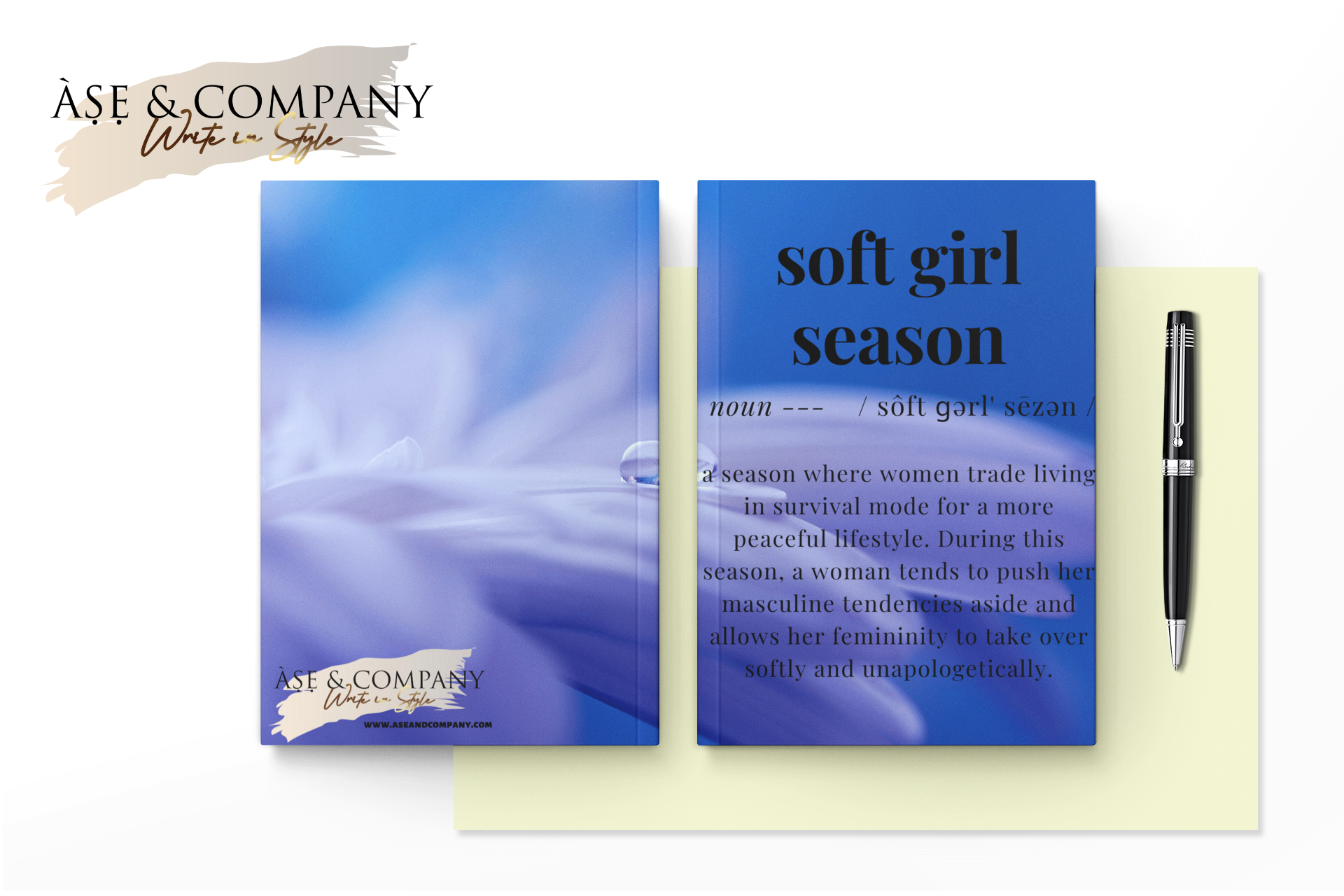 Soft Girl Season Trade Lined Notebook Journals