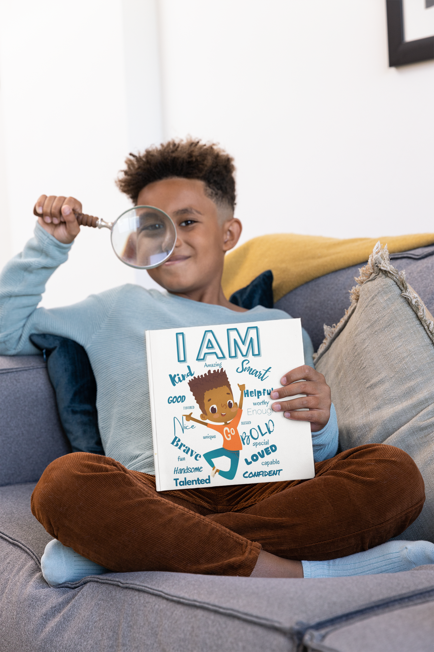 I Am Boy Lined Notebook Journal