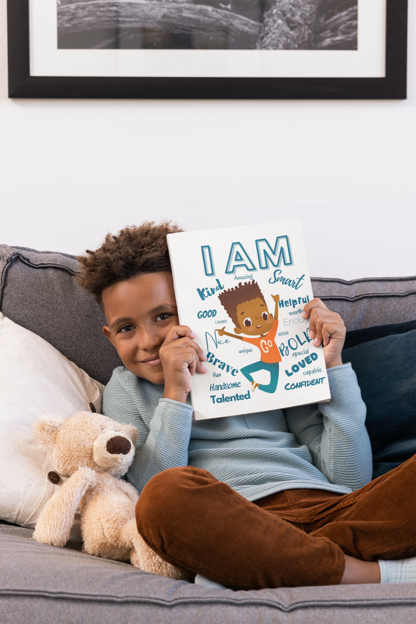 I Am Boy Lined Notebook Journal