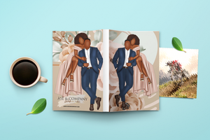 Black Love  Couple Journal