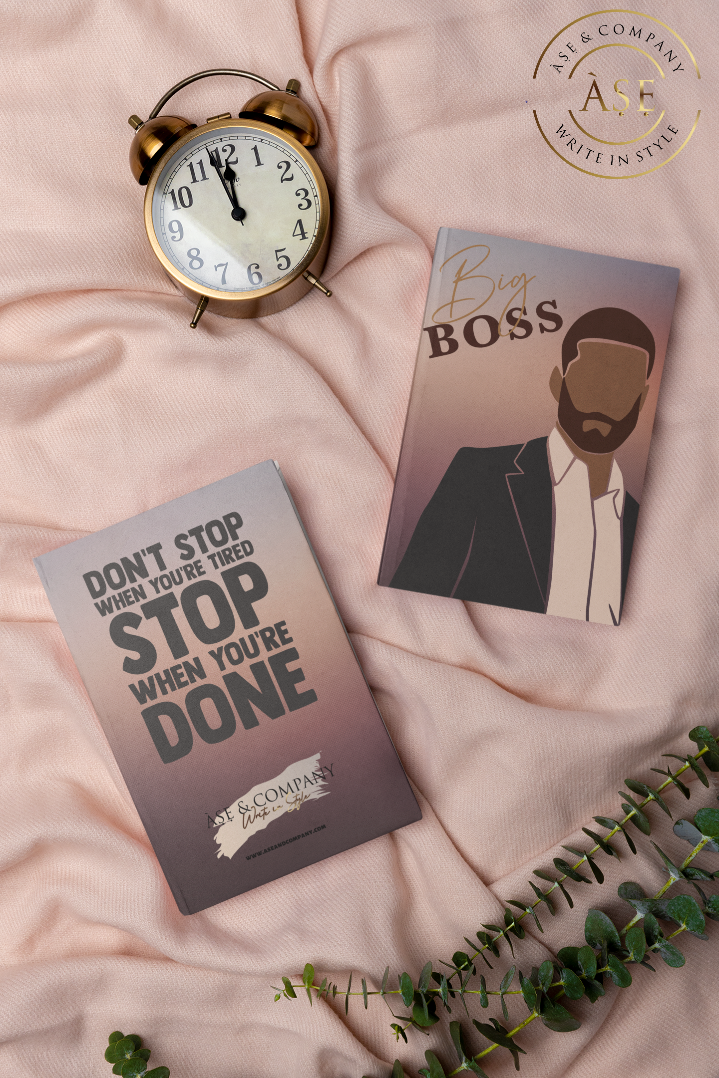 Mr. Boss Lined Notebook Journals