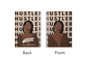 Hustler Boss Ceo Black Queen Spiral Notebook Journal
