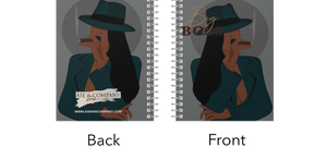 Ms Boss CEO Black Woman Spiral Notebook Journal